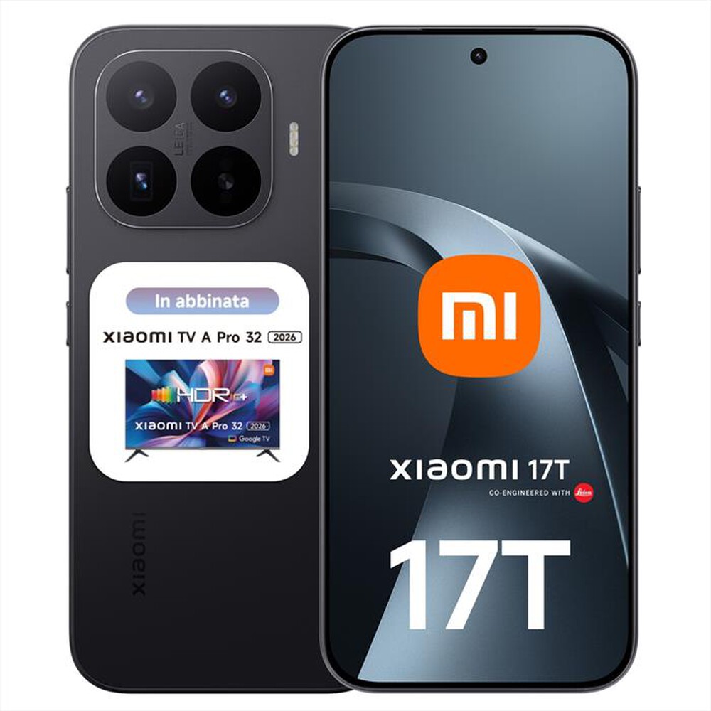 Immagine del prodotto XIAOMI - Smartphone XIAOMI 17T 512GB+12GB-Black