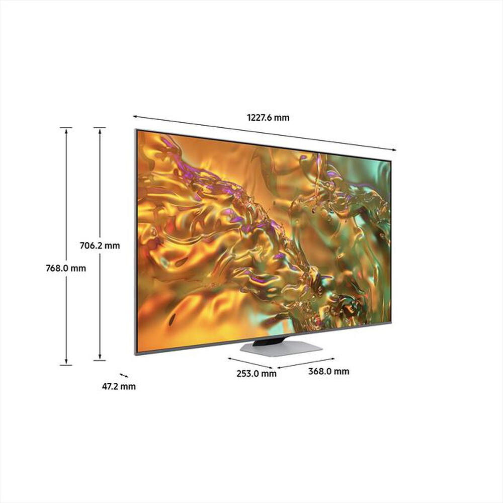 Immagine del prodotto SAMSUNG - Smart TV Q-LED UHD 4K 55" QE55Q80DATXZT-ECLIPSE SILVER