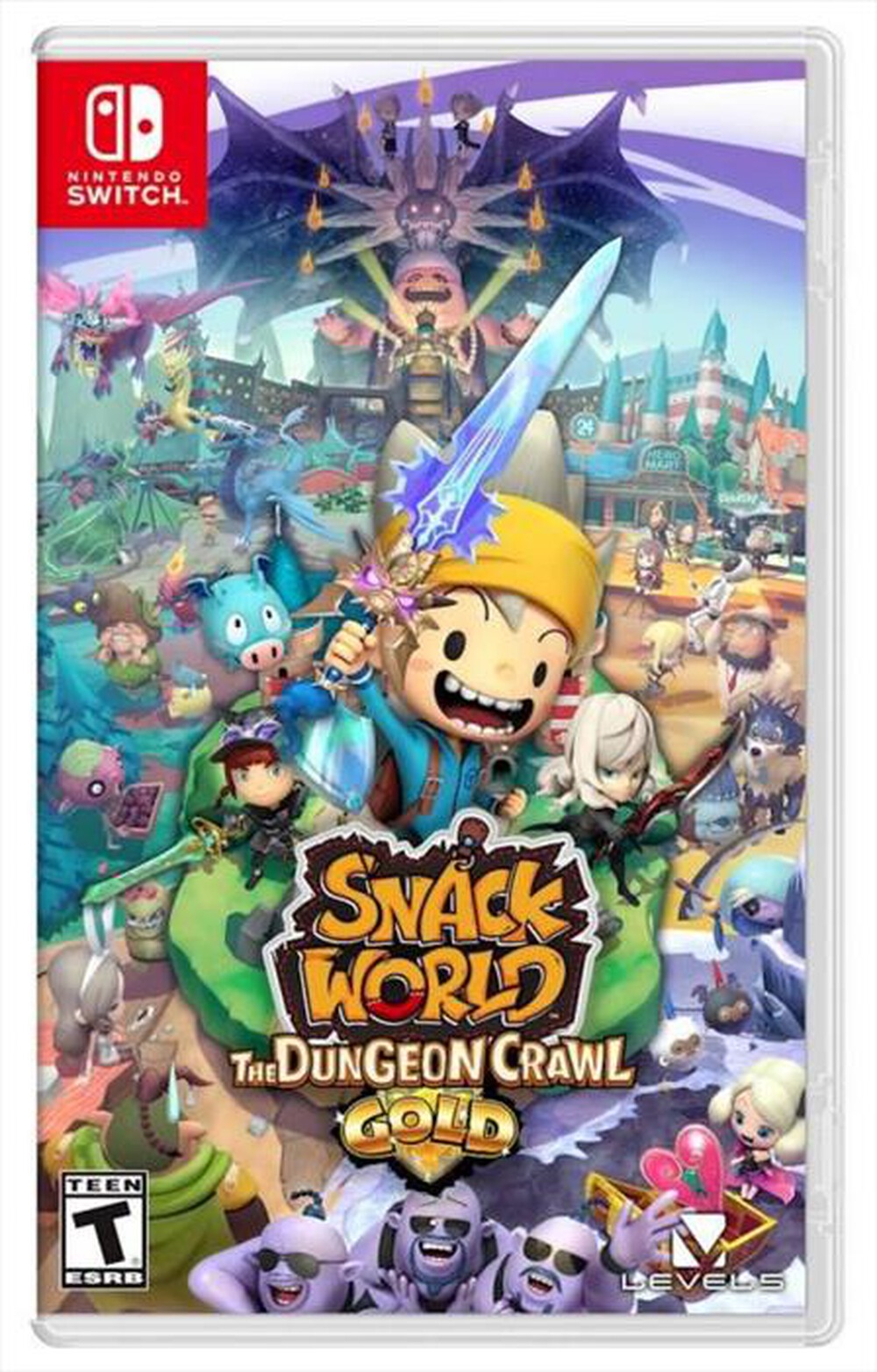 Immagine del prodotto NINTENDO - Snack World : Esploratori di Dungeon &ndash; Gold