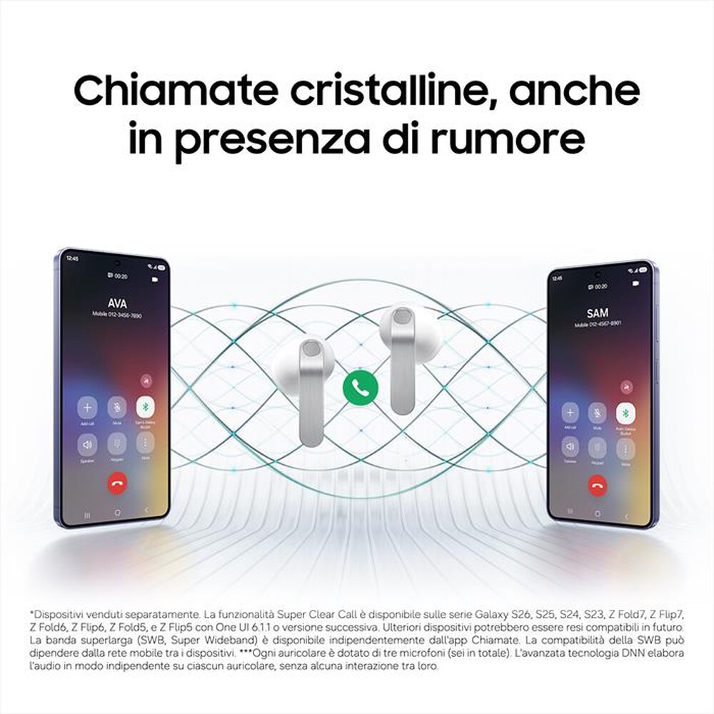 Immagine del prodotto SAMSUNG - Auricolare Bluetooth Galaxy Buds4-Black