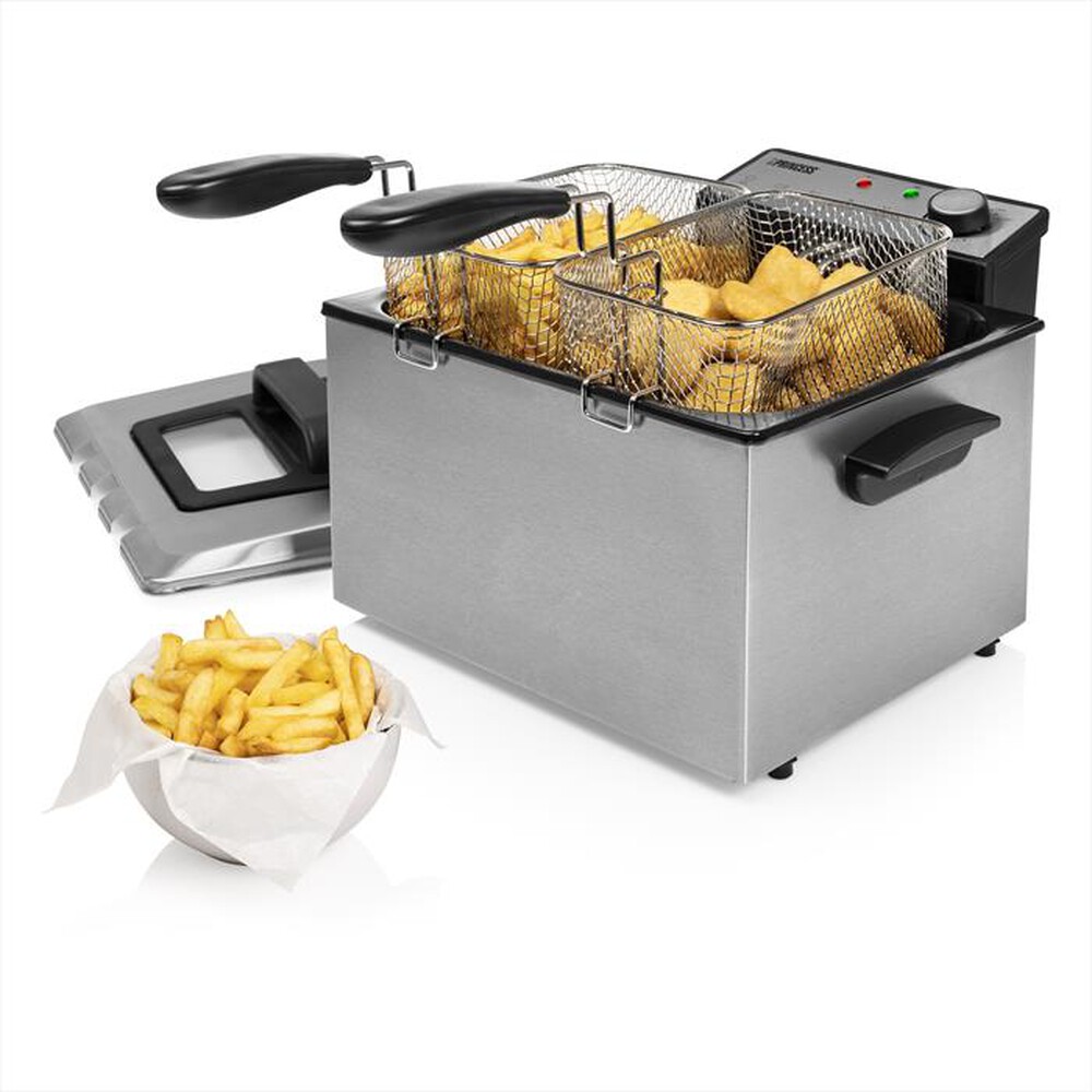 Immagine del prodotto PRINCESS - Friggitrice a olio 5lt 185000-NERO/ACCIAIO