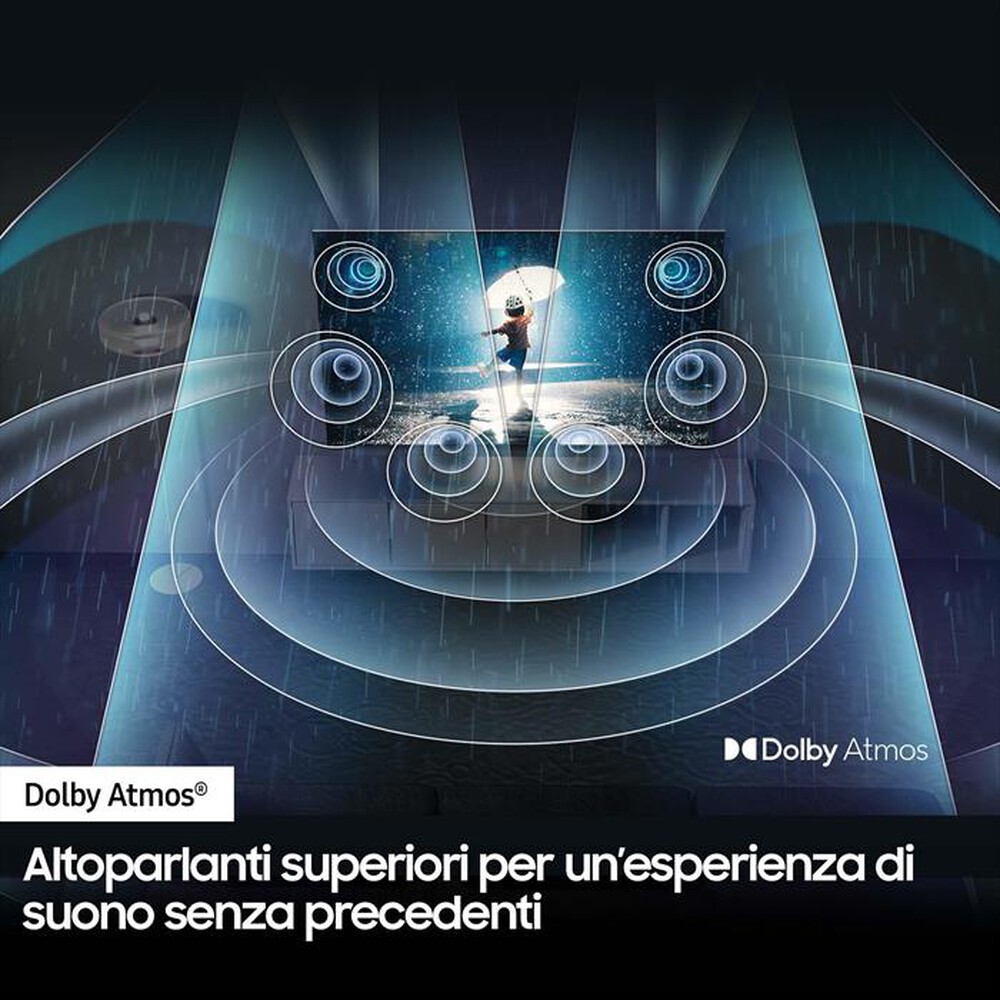 Immagine del prodotto SAMSUNG - Smart TV Q-LED UHD 4K 55" QE55Q80DATXZT-ECLIPSE SILVER