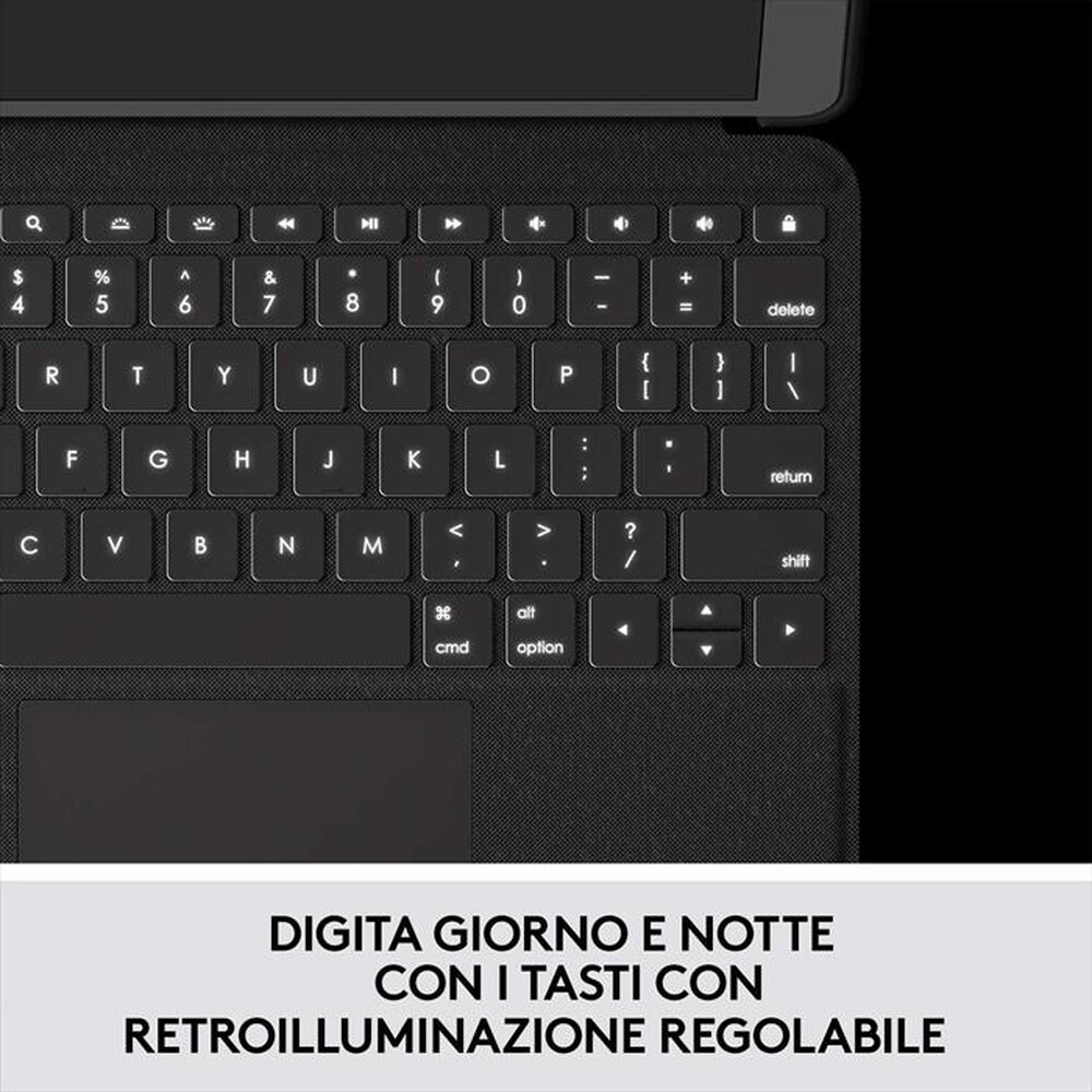 Immagine del prodotto LOGITECH - Folio Touch for iPad Pro 11-inch - GREY - ITA - OT-Grigio