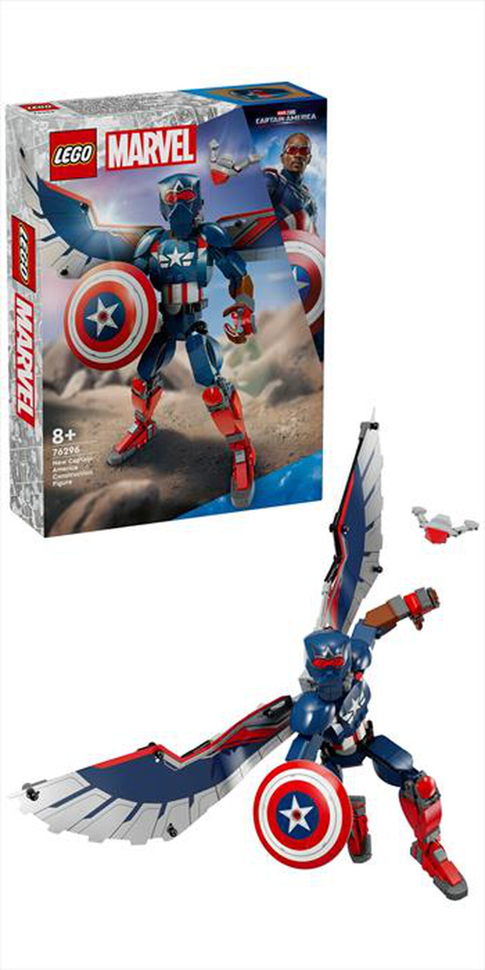 Immagine del prodotto LEGO - SUPER HEROES Personaggio di Captain America 76296