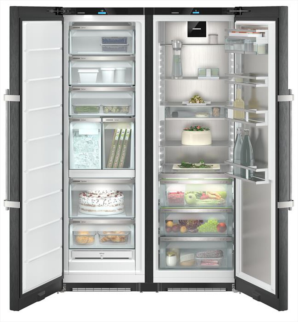 Immagine del prodotto LIEBHERR - Frigorifero side by side XRFBS 5295 Classe D-BlackSteel