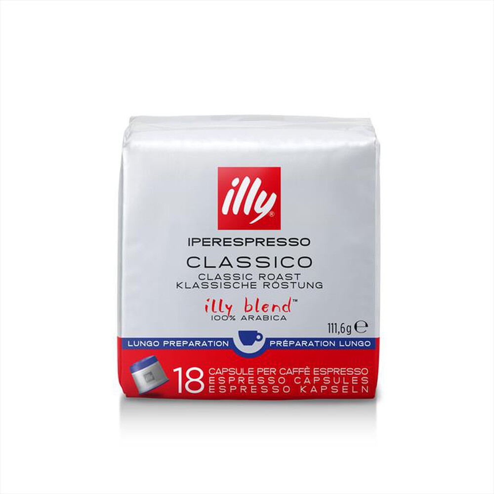 Immagine del prodotto ILLY - 18 CAPSULE CAFF&Egrave; IPERESPRESSO CLASSICO LUNGO