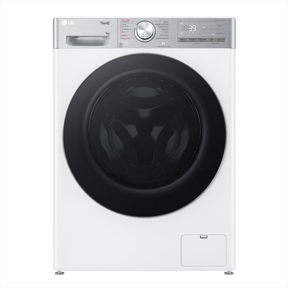 Immagine del prodotto LG - Lavatrice AI DD R9 F4R9009TPWC 9kg Classe A-Bianca
