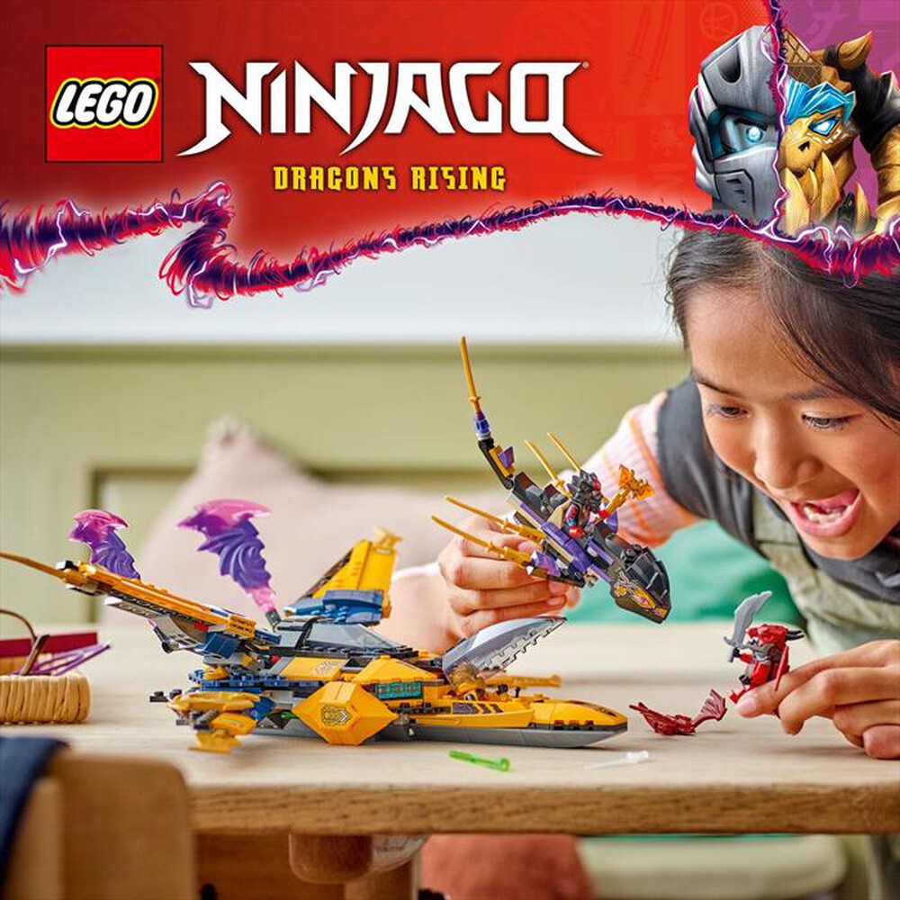Immagine del prodotto LEGO - NINJAGO Jet Super Storm di Ras e Arin 71833