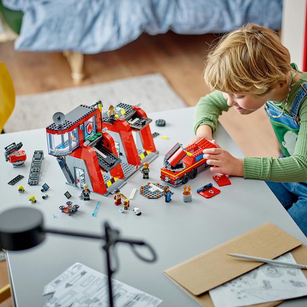 Immagine del prodotto LEGO - CITY Fire Caserma dei pompieri e autopompa 60414