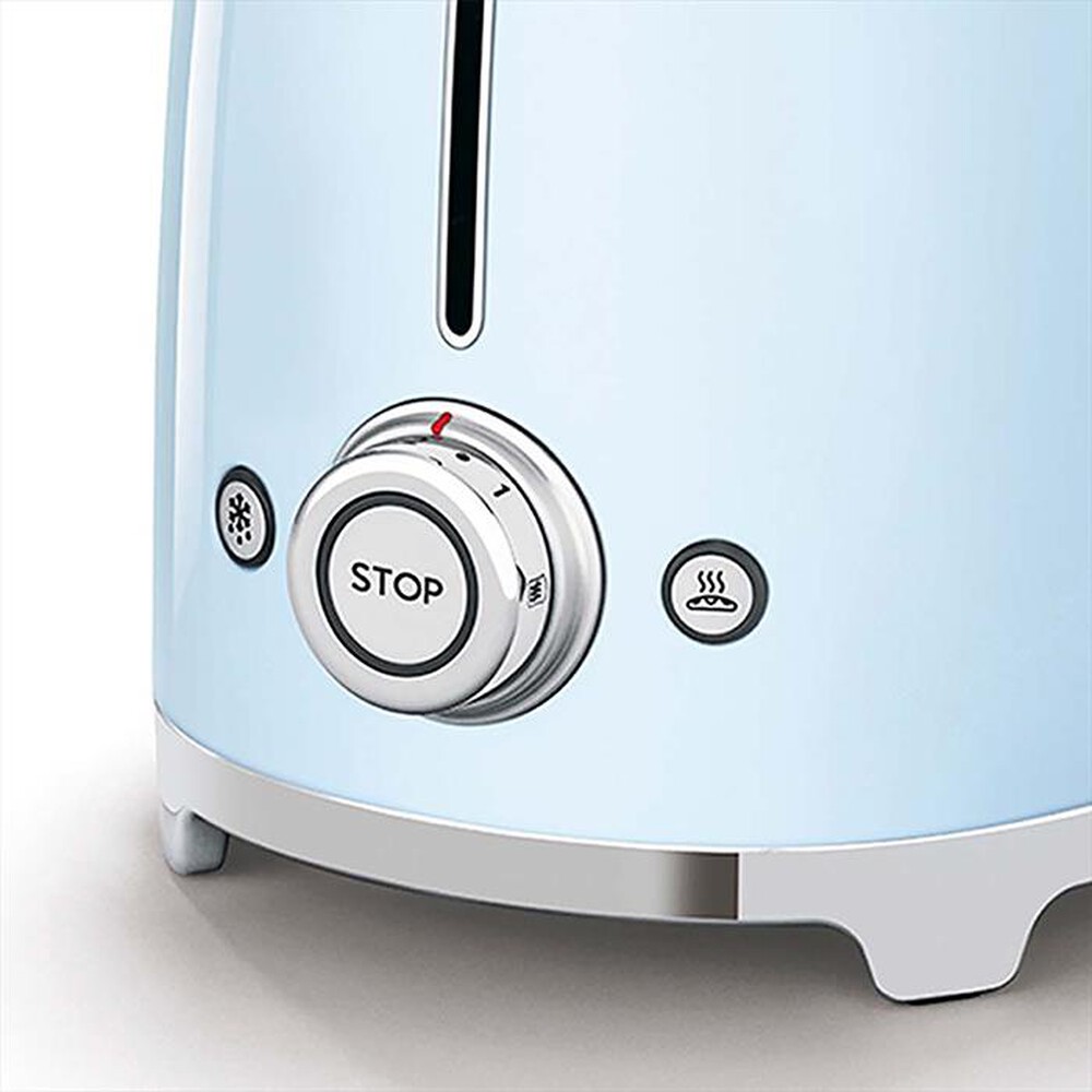 Immagine del prodotto SMEG - Tostapane 50's Style  2x2 fette &ndash; TSF01PBEU-azzurro