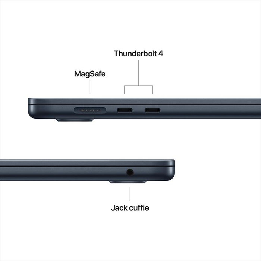 Immagine del prodotto APPLE - MacBook Air 15'' M4 10 CPU 10 GPU 16GB 256GB SSD-Mezzanotte