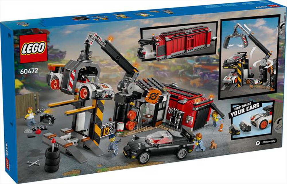 Immagine del prodotto LEGO - MY CITY Sfasciacarrozze con auto 60472