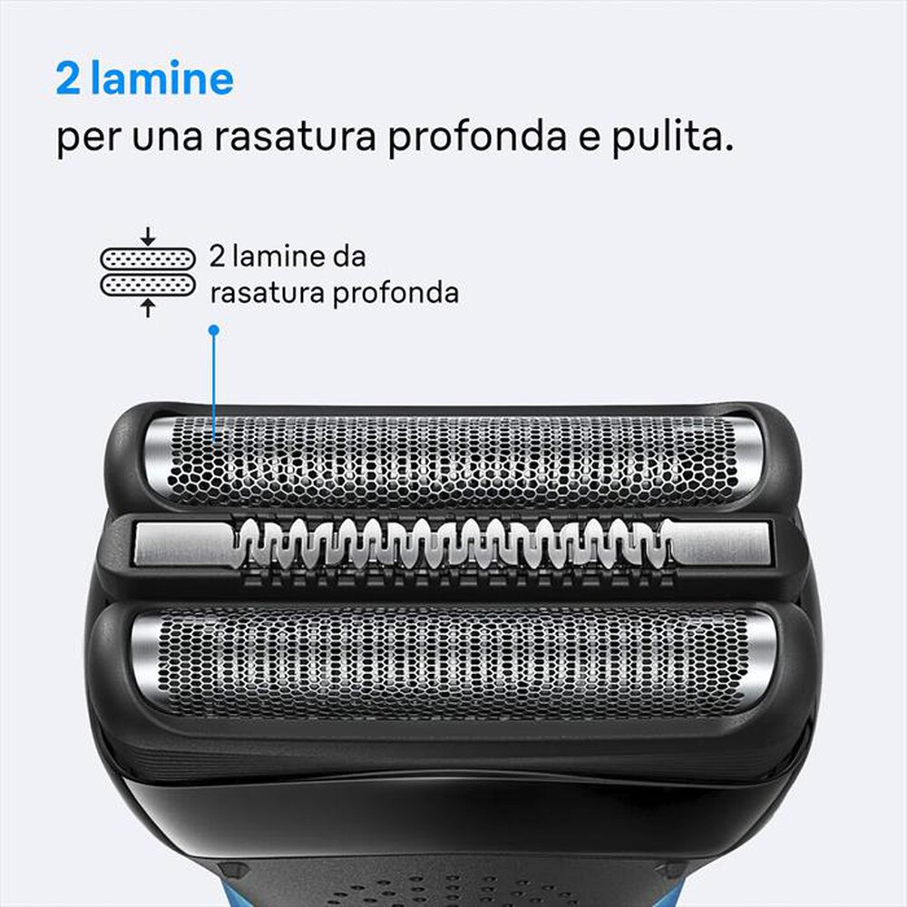 Immagine del prodotto BRAUN - Testina di Ricambio ORIGINALE MALHRREMKP 21B-NERO