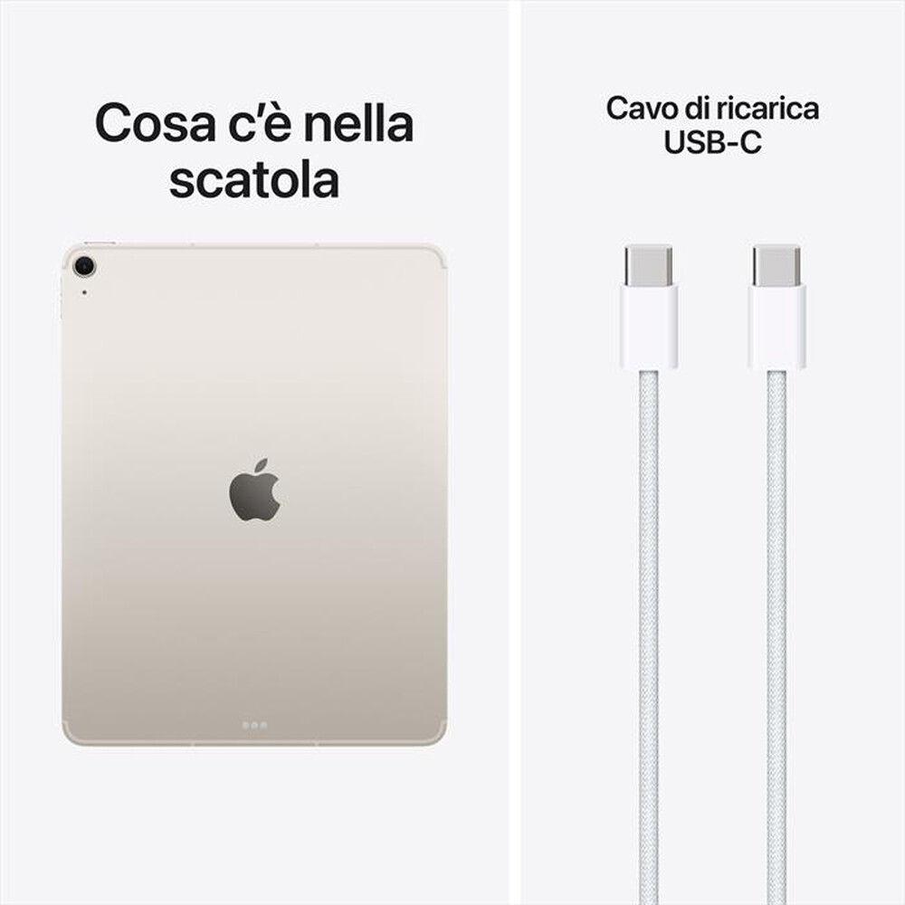 Immagine del prodotto APPLE - iPad Air 13" M4 WiFi + Cellular 1TB-Galassia