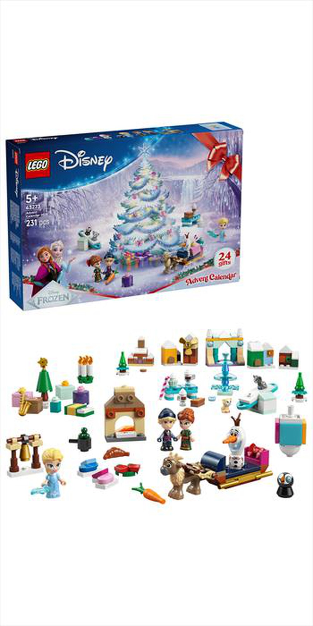 Immagine del prodotto LEGO - DISNEY PRINCESS Calendario dell&rsquo;Avvento 2025 43273