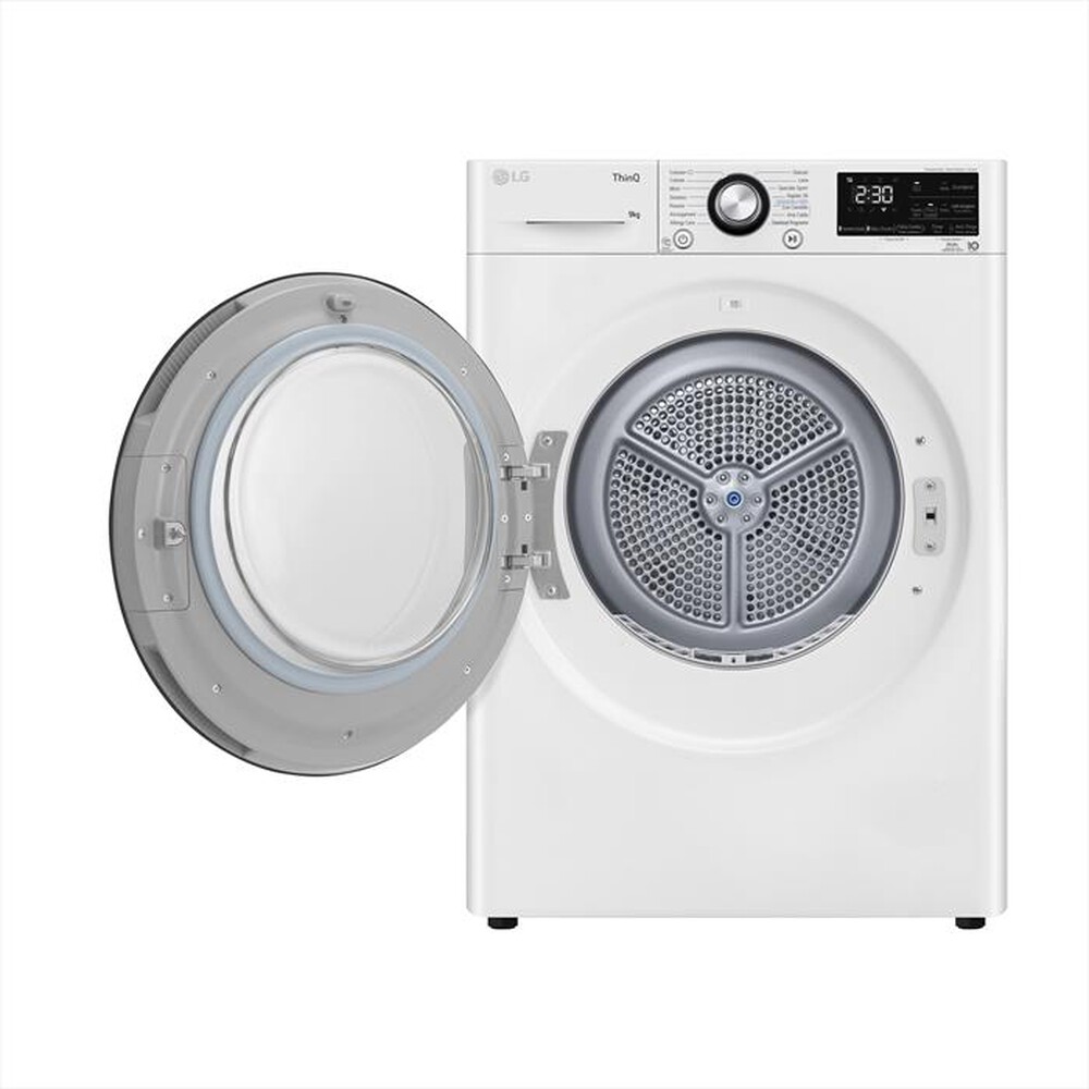 Immagine del prodotto LG - Asciugatrice RH90V9AVBN 9Kg Classe C-Bianco