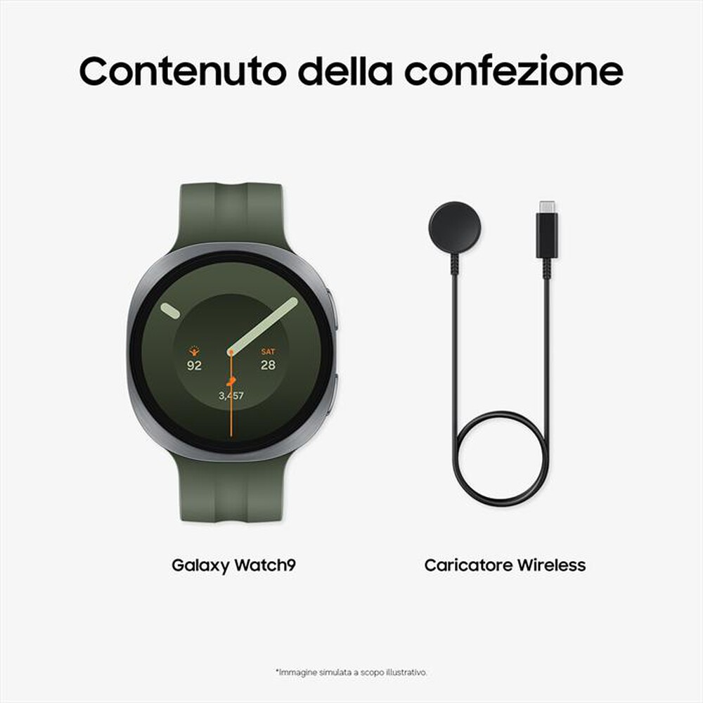 Immagine del prodotto SAMSUNG - Galaxy Watch9 44mm BT 2+32GB-Silver