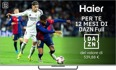HAIER - Smart TV MINI LED UHD 4K 65" H65M90EUX 144Hz-Nero