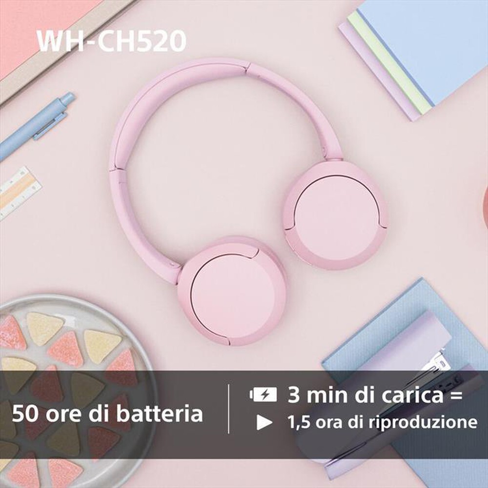Immagine del prodotto SONY - Cuffie Bluetooth On ear WHCH520Y.CE7-Giallo