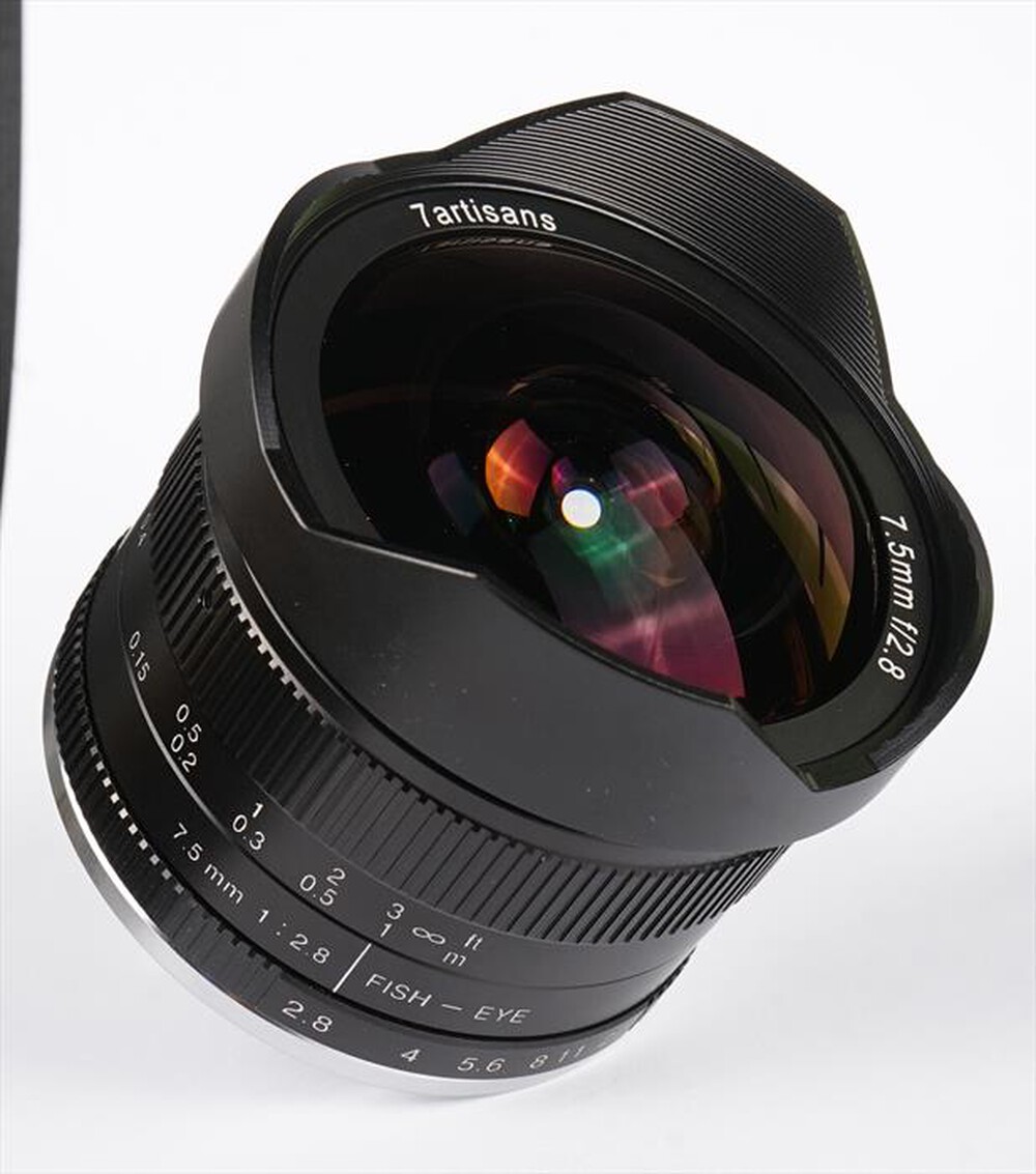 Immagine del prodotto 7ARTISANS - OBIETTIVO 7.5MM F2.8 MICRO 4/3-Black