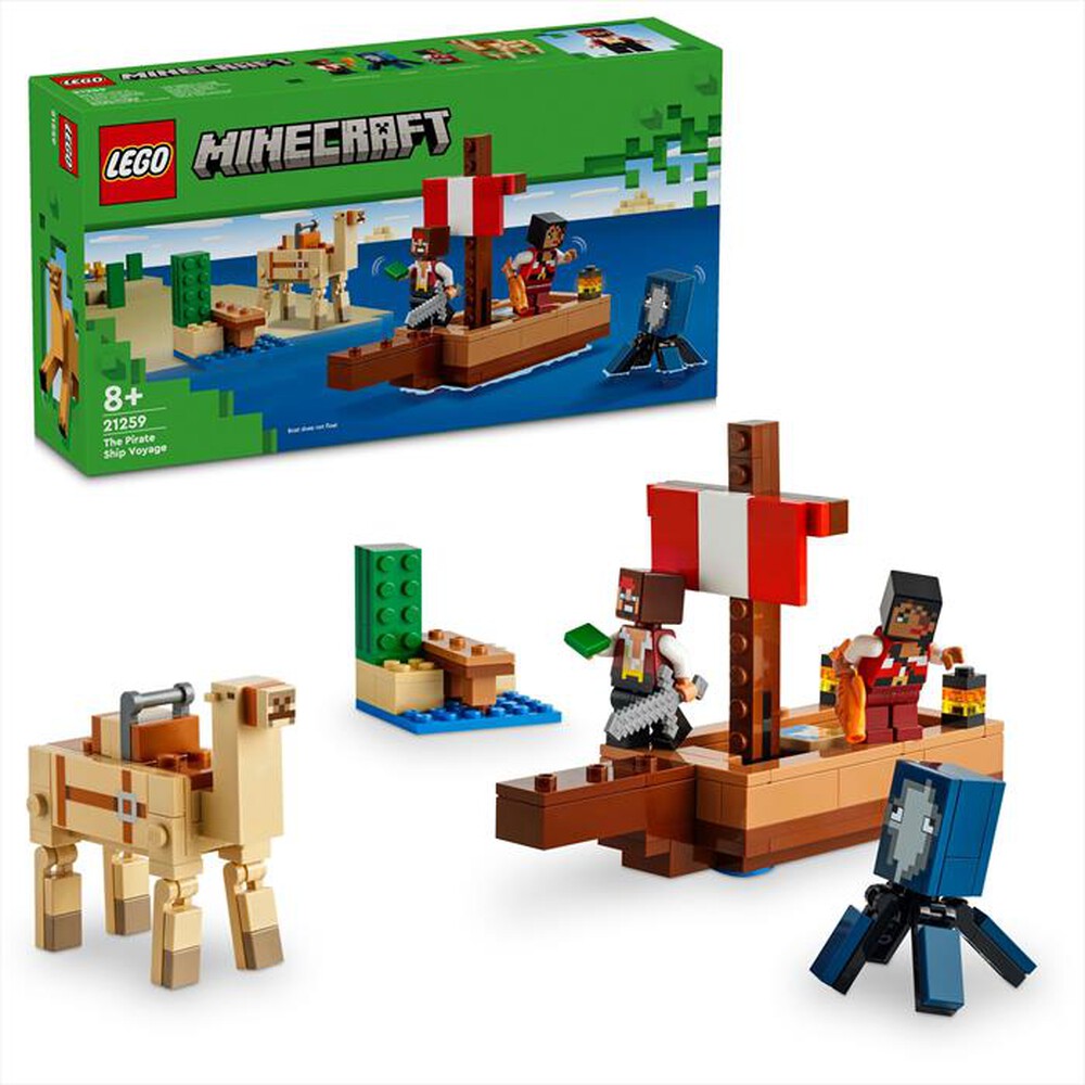 Immagine del prodotto LEGO - MINECRAFT Il viaggio del galeone dei pirati 21259