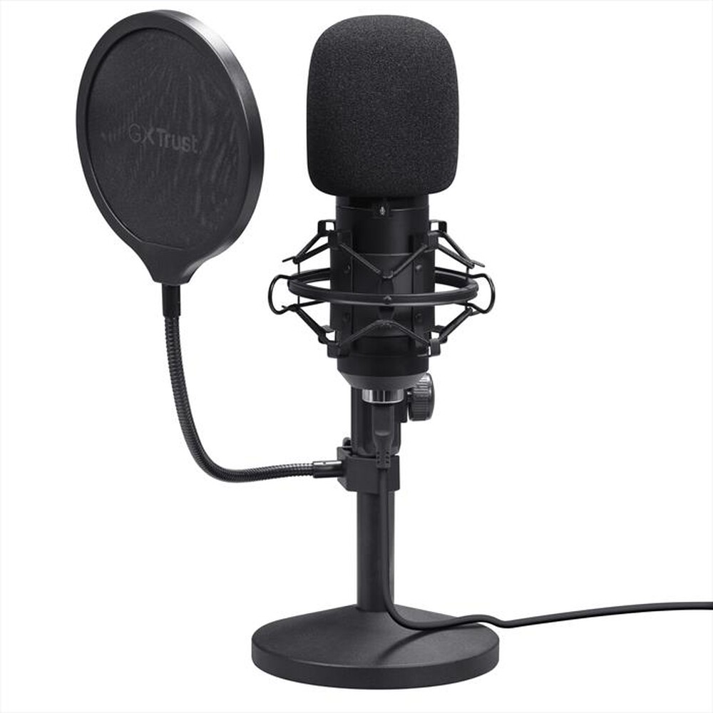 Immagine del prodotto TRUST - Microfono con supporto da tavolo GXT269 EMITA II-Black