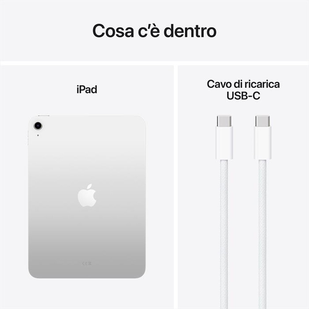 Immagine del prodotto APPLE - iPad 11" Wi-Fi 256GB (2025)-Argento