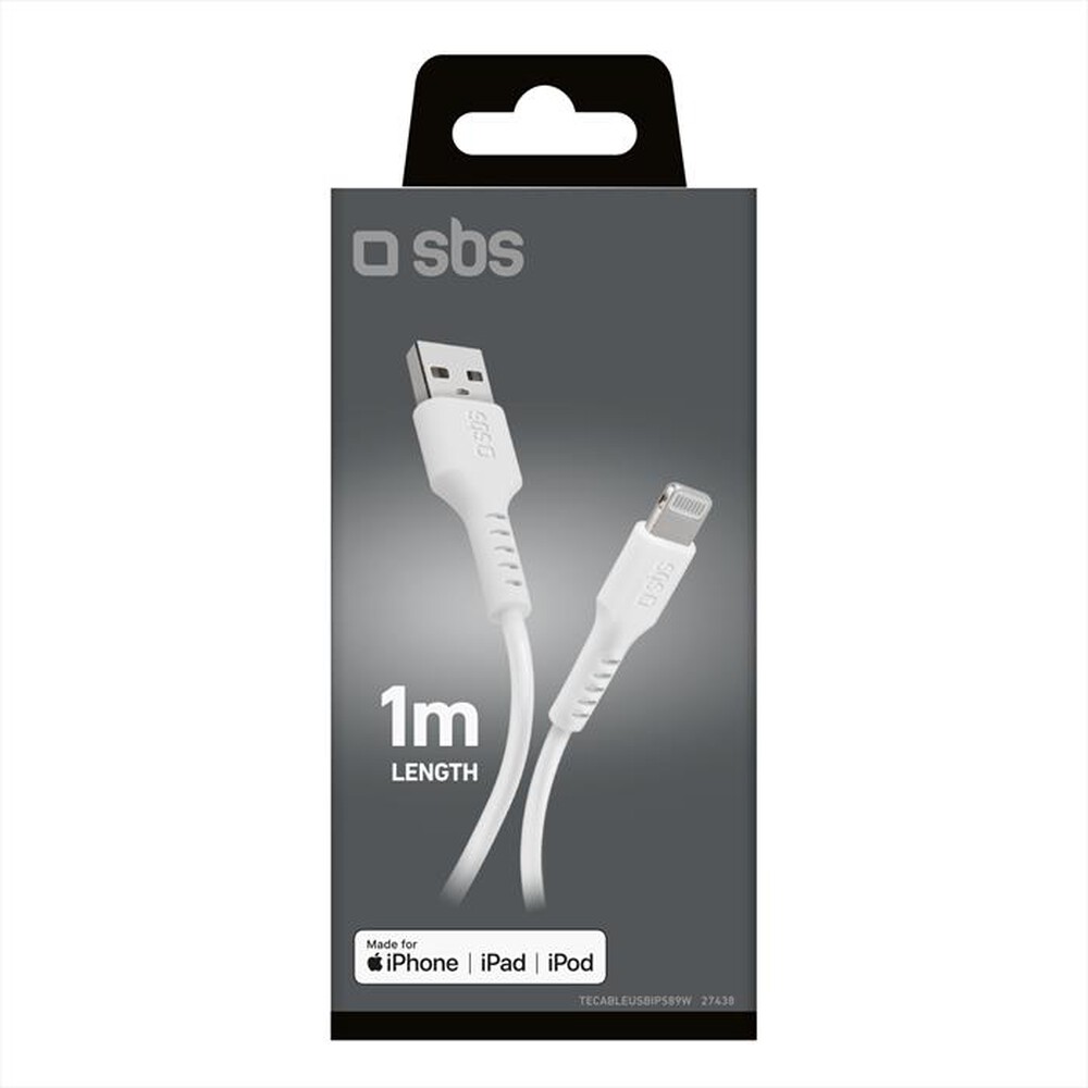 Immagine del prodotto SBS - TECABLEUSBIP589W-Bianco