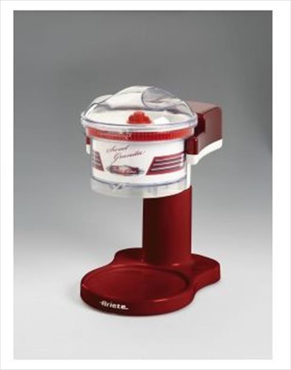 Immagine del prodotto ARIETE - Tritaghiaccio per granite 78 Sweet Granita-rosso