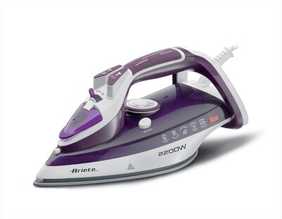 ARIETE - Steam Iron / 6243-Viola, Bianco