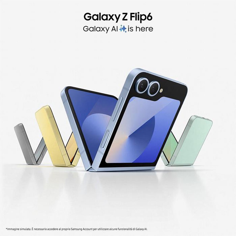 Immagine del prodotto SAMSUNG - Galaxy Z Flip6 12+512GB-Mint