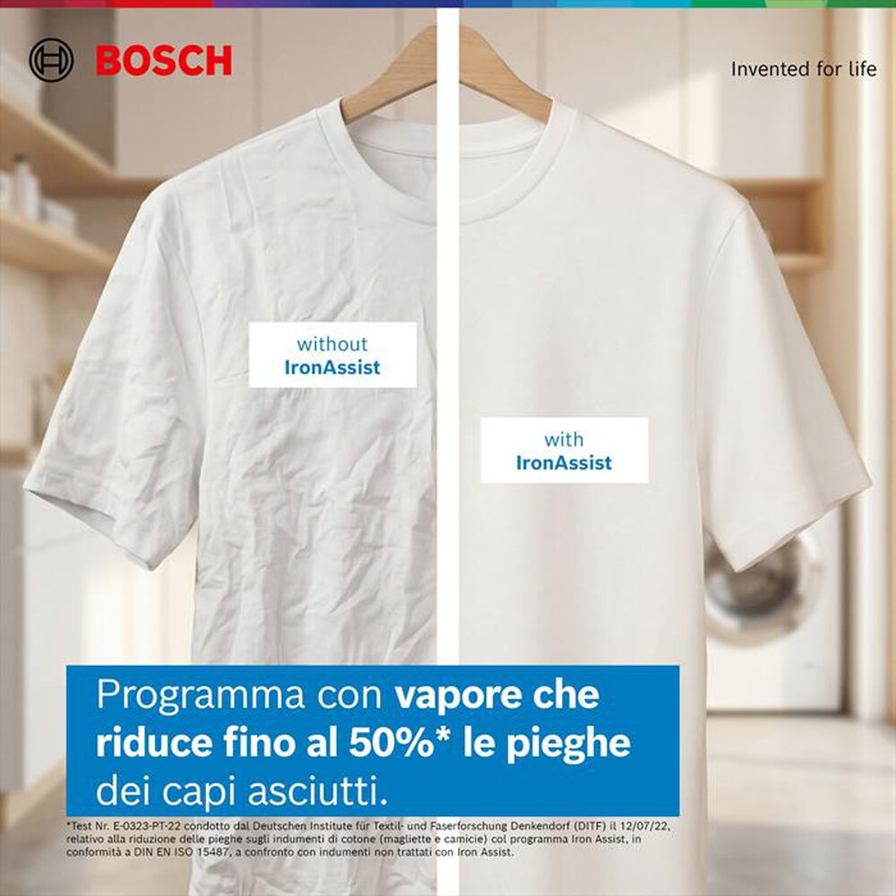 Immagine del prodotto BOSCH - Lavatrice Serie 6 WGG244F0II 9Kg 1400g/m Classe A-Bianco