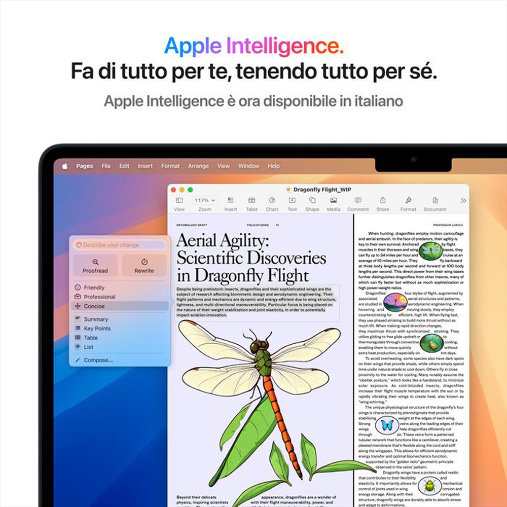 Immagine del prodotto APPLE - MacBook Air 15'' M4 10 CPU 10 GPU 16GB 256GB SSD-Argento