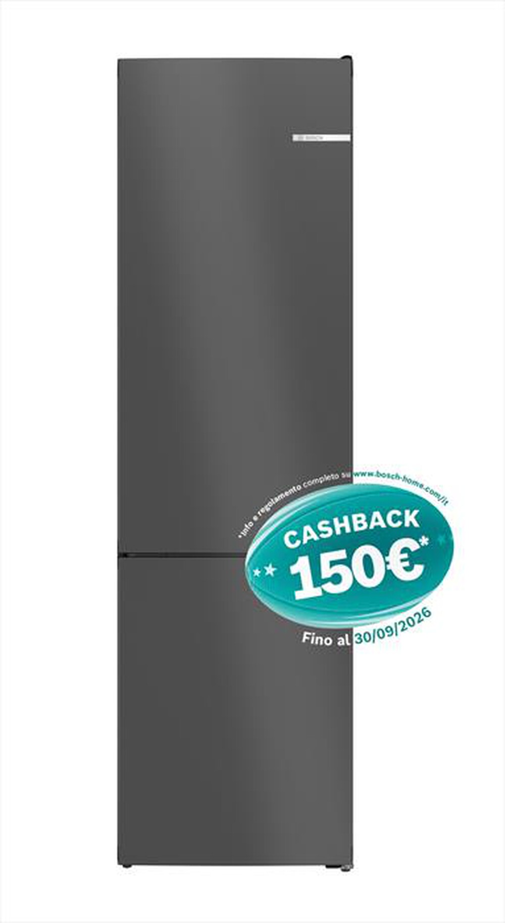 Immagine del prodotto BOSCH - Frigorifero combinato KGN39OCAF Classe A 363lt-Acciaio