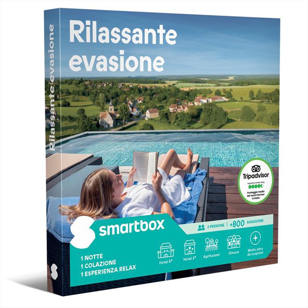 Immagine del prodotto SMARTBOX - RILASSANTE EVASIONE-eBox digitale