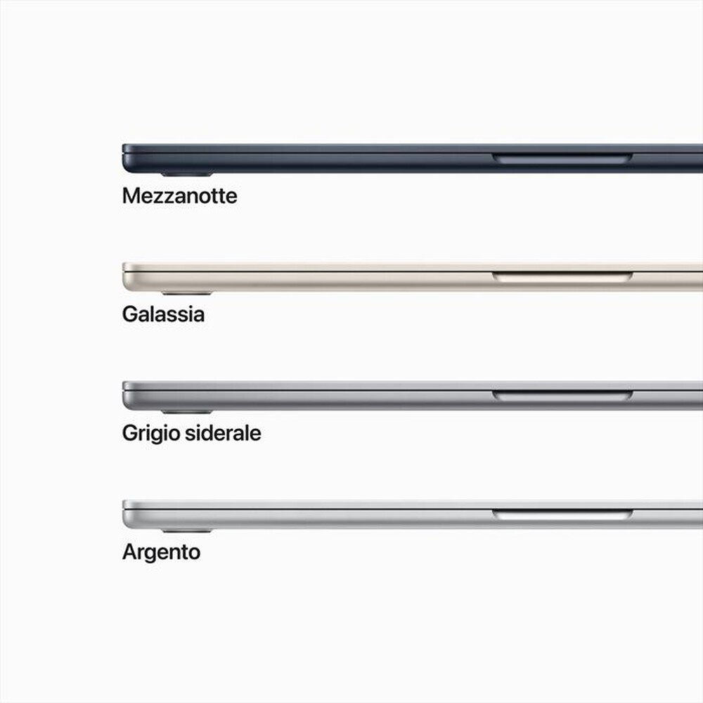 Immagine del prodotto APPLE - MacBook Air 15" M2 8-core CPU 10-core GPU 256GB-Galassia