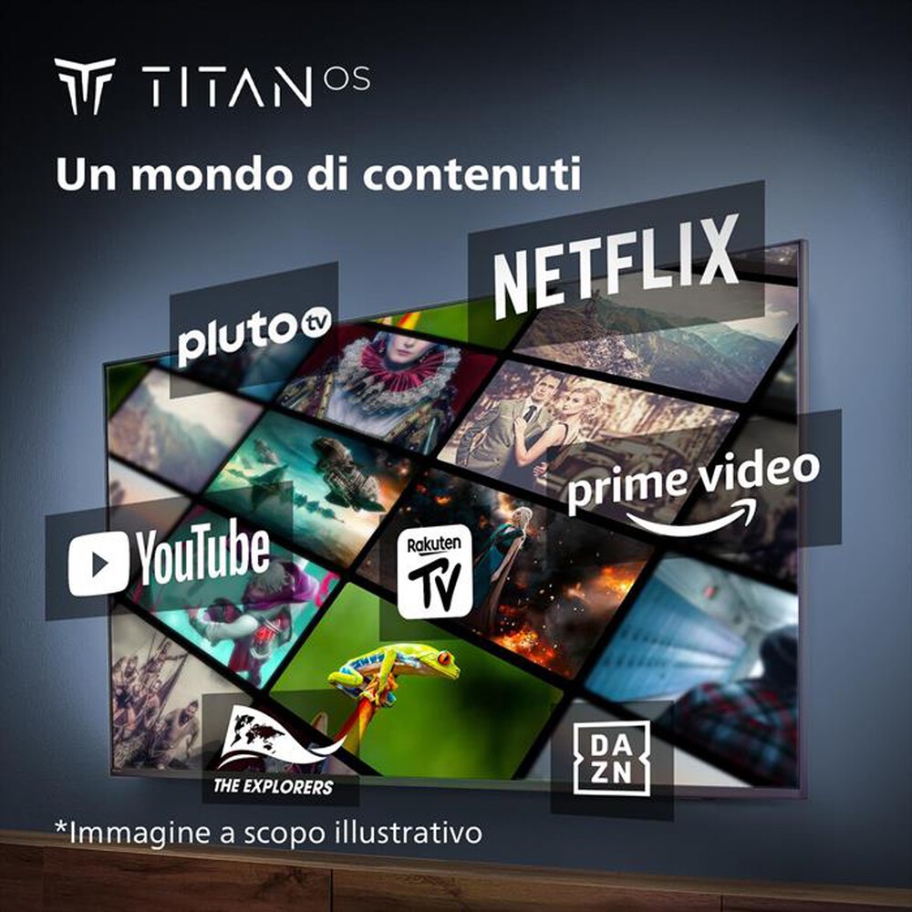 Immagine del prodotto PHILIPS - Smart TV LED UHD 4K 43" 43PUS7609/12-Black