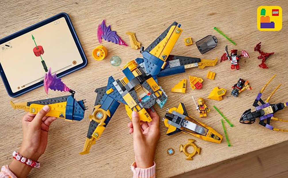 Immagine del prodotto LEGO - NINJAGO Jet Super Storm di Ras e Arin 71833