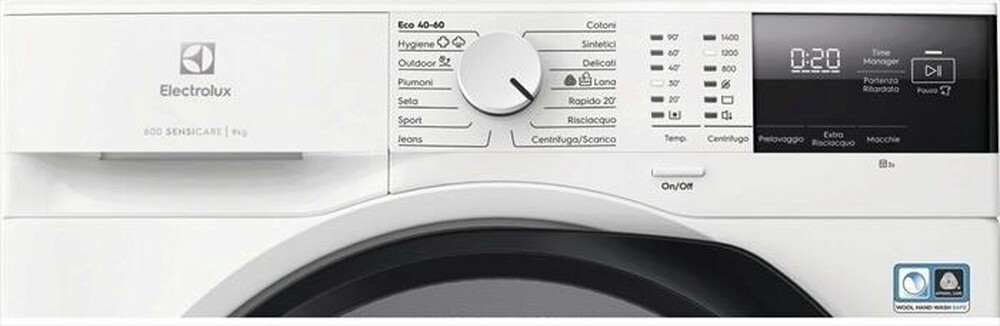 Immagine del prodotto ELECTROLUX - Lavatrice EW6FE29G 9 Kg Classe A-Bianco