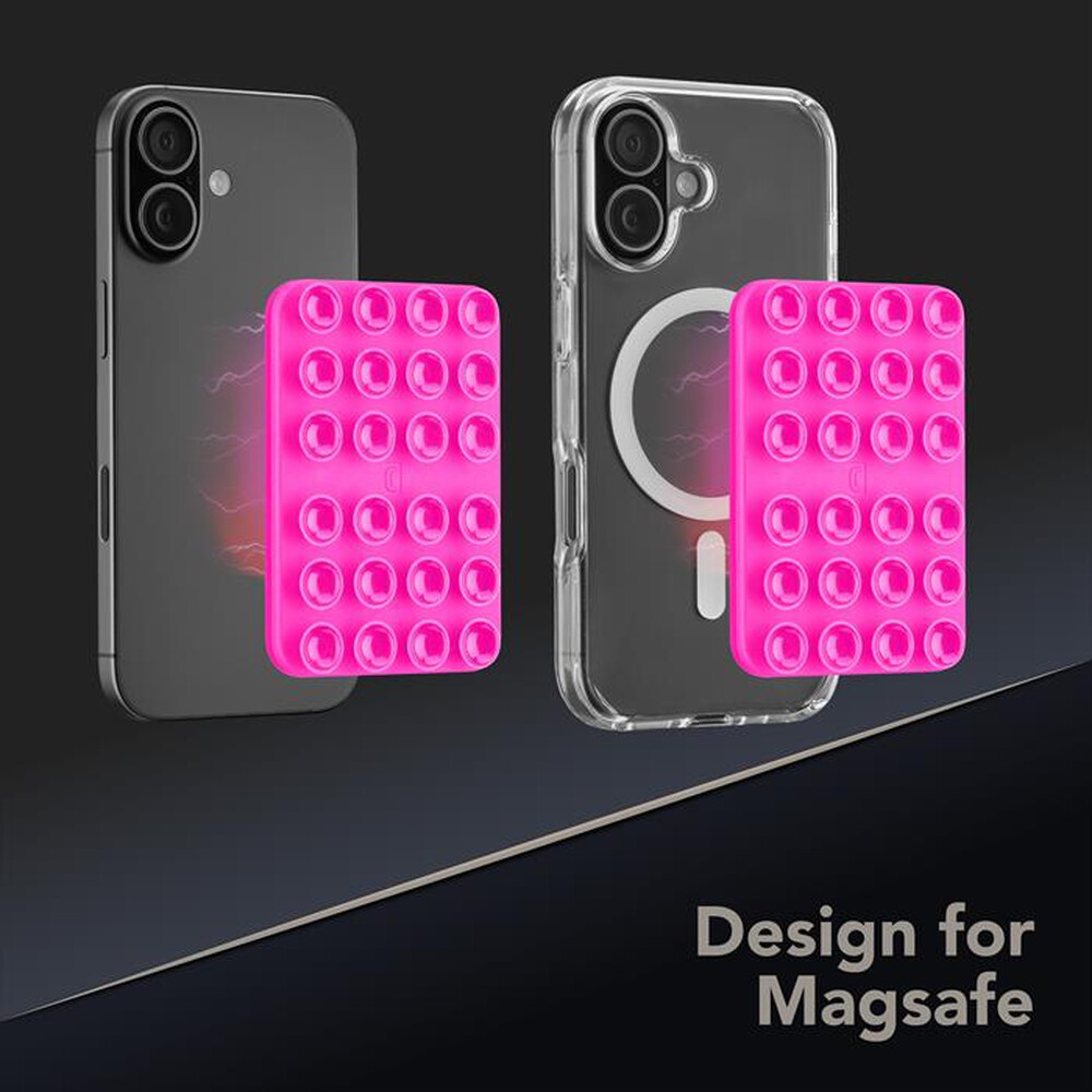 Immagine del prodotto CELLULARLINE - Supporto universale con ventosa BUBBLE MAG MAGSAFE-Rosa