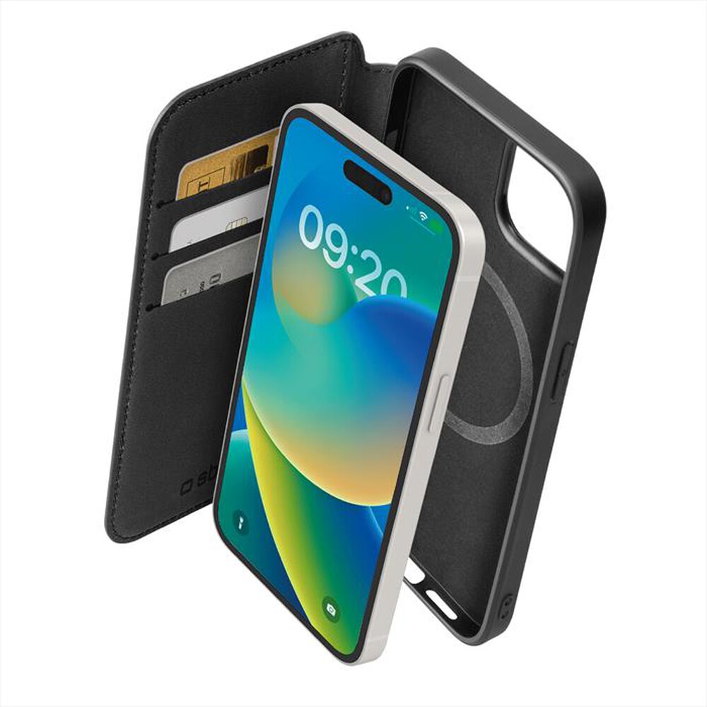 Immagine del prodotto SBS - Wallet Magsafe TEBKMAGSFIP1561K per iPhone 15-Nero