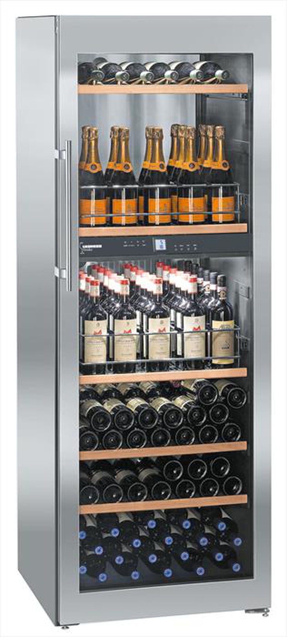 Immagine del prodotto LIEBHERR - Cantinetta WTPES 5972-22 Classe G 155 bottiglie-Acciaio