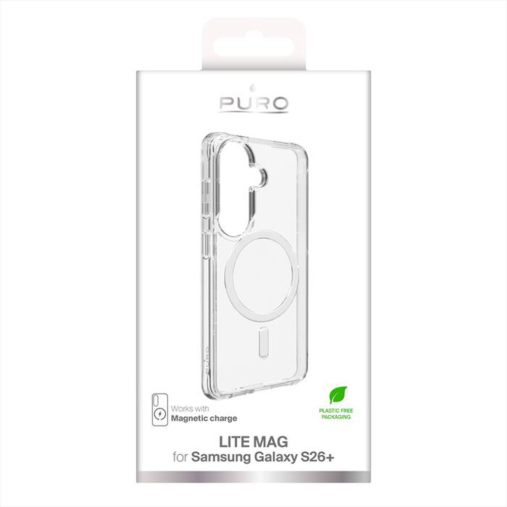 Immagine del prodotto PURO - Cover LITE MAG per Samsung Galaxy S26 Pro-Trasparente