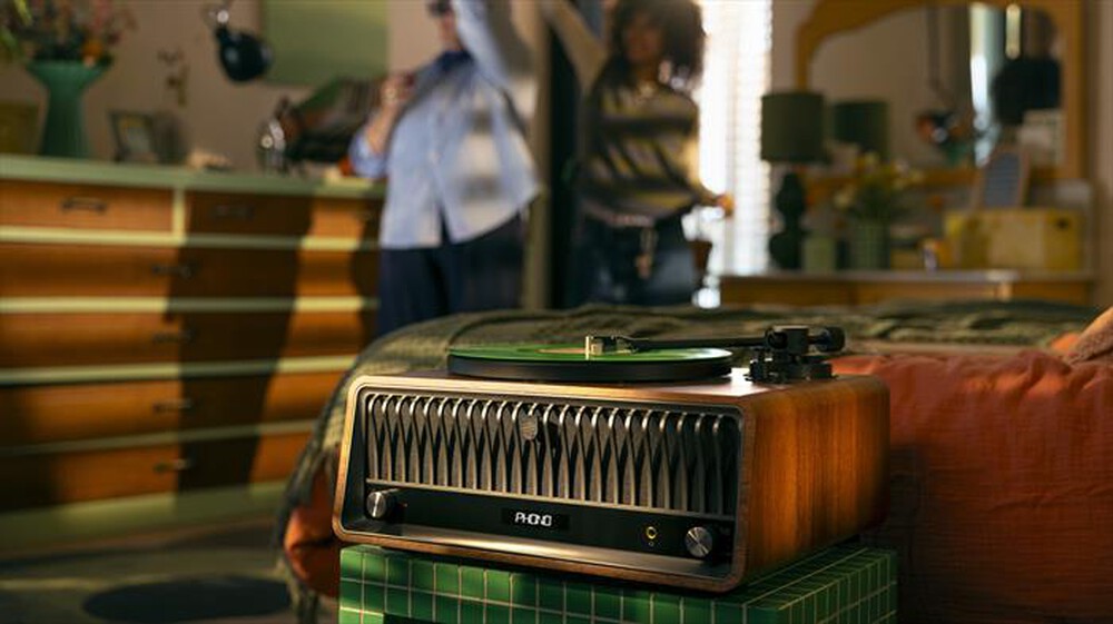 Immagine del prodotto PHILIPS - Giradischi a cinghia 2 velocit&agrave; R&eacute;tro TAV9000D/10-Brown