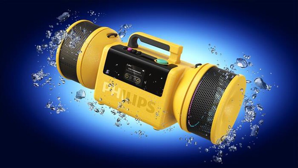 Immagine del prodotto PHILIPS - Altoparlante portatile TAMS80Y/00-Yellow