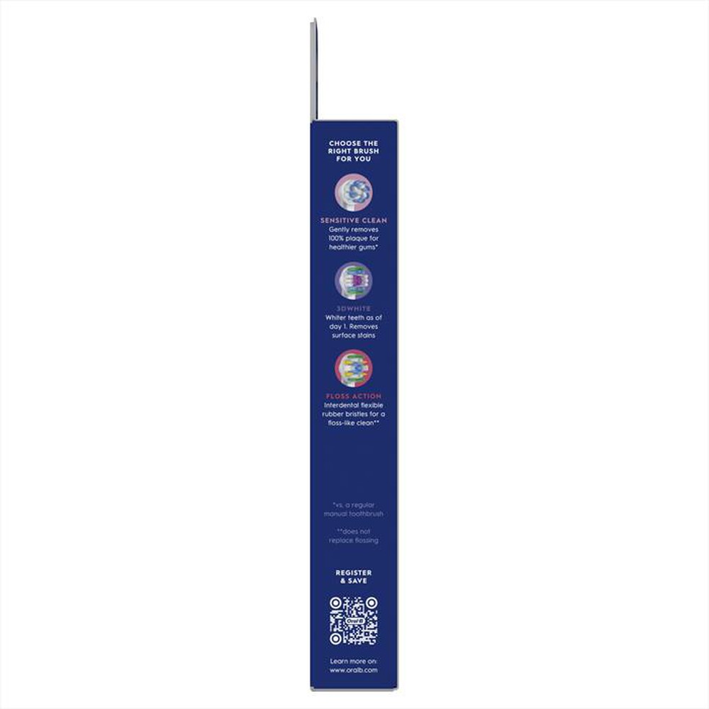 Immagine del prodotto ORAL-B - Testine Ricambio EB50BRX 10CT CROSSACTION ENG BOX-NERO