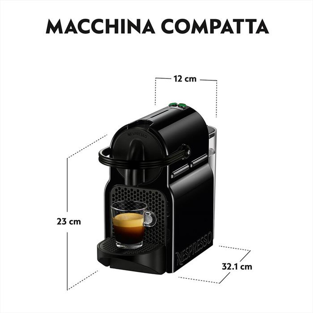 Immagine del prodotto DE LONGHI - INISSIA NESPRESSO EN80.B MACCHINA PER CAFF&Egrave;-Nero