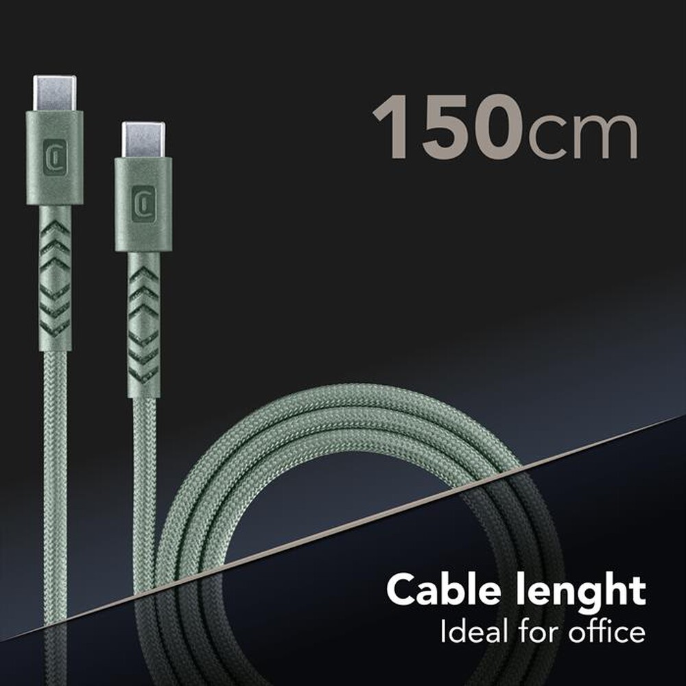 Immagine del prodotto CELLULARLINE - CAVO FLEXY 150CM 60W USB C TO USB C-Verde