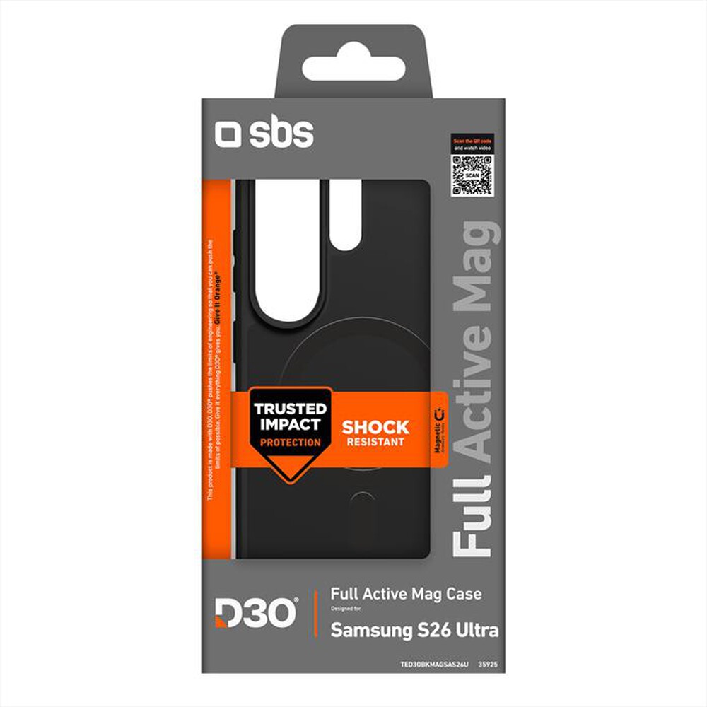Immagine del prodotto SBS - Full active mag case Samsung S26 Ultra-Nero