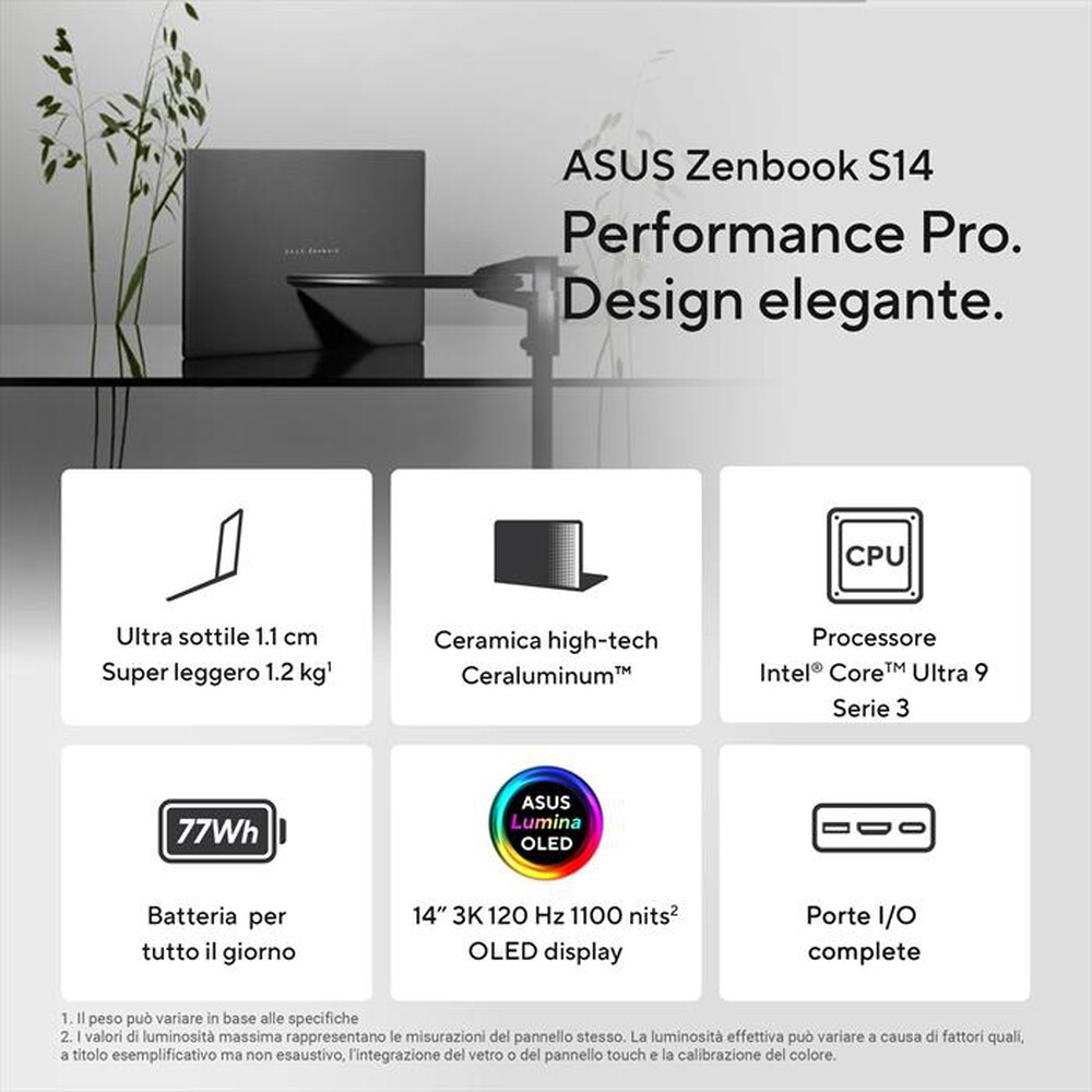 Immagine del prodotto ASUS - UX5406AA-SW046W-Gray